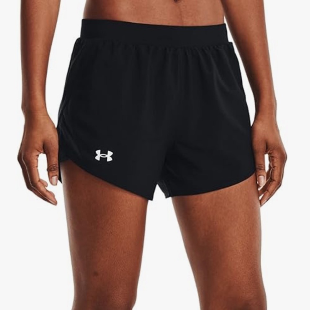 NWT Under Armour Black Women's Fly by 2.0 Running Shorts size small